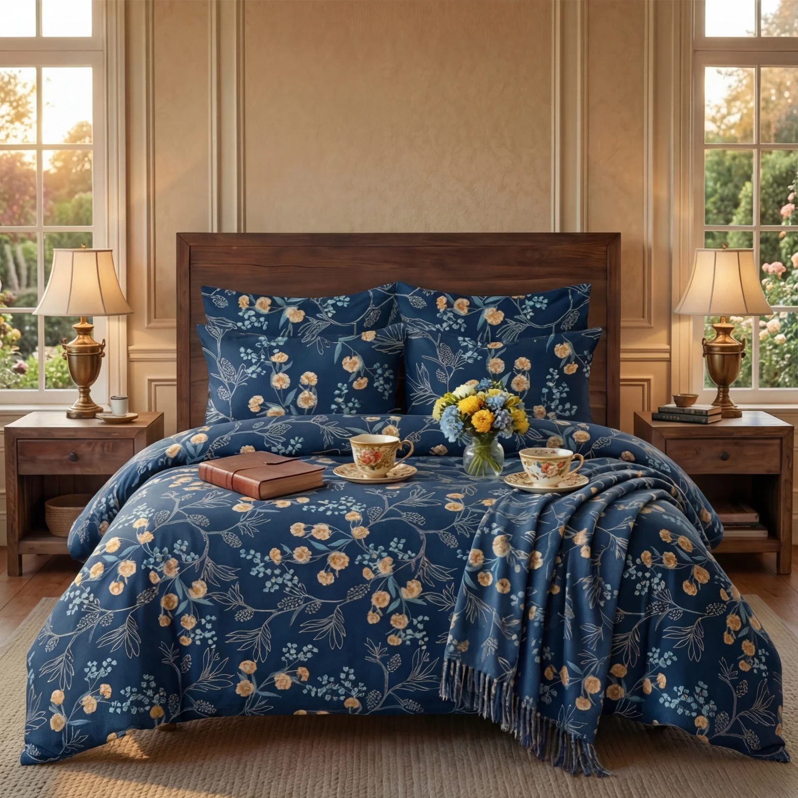 Quilted Comforter Sets chintz
