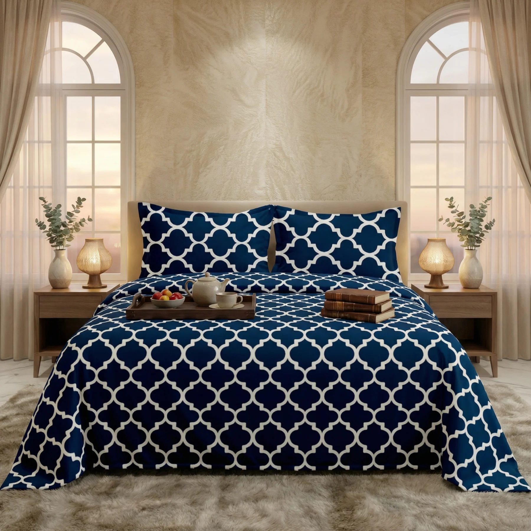 Printed Bedsheets blpen