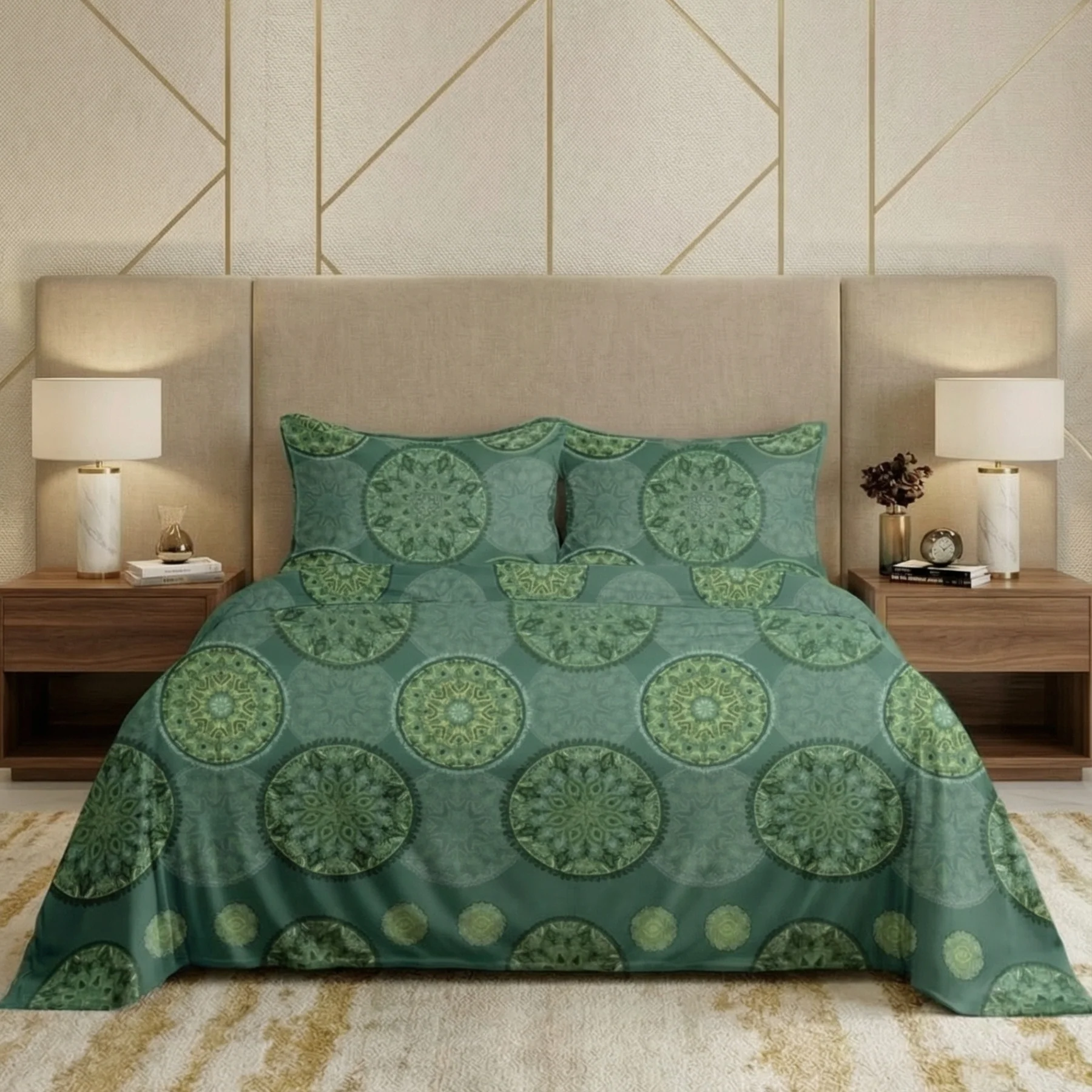 Printed Bedsheets bonos