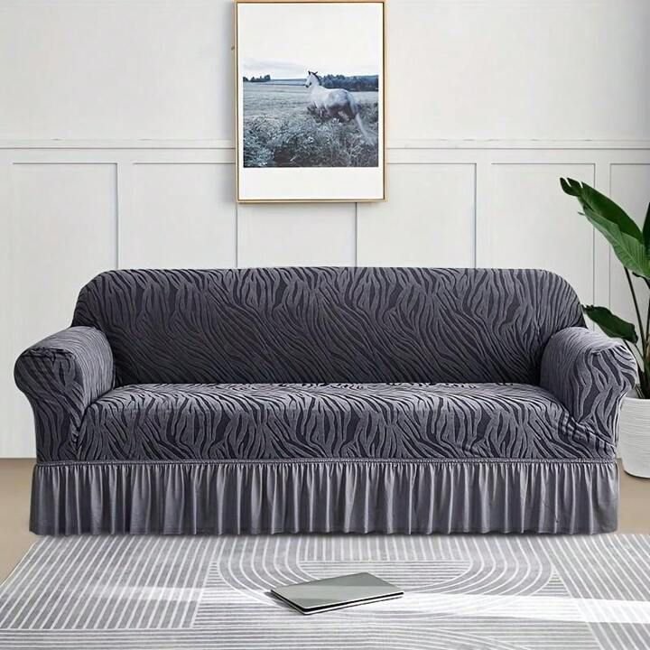 Zebra Sofa Covers grey