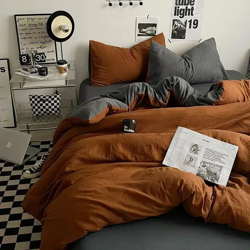 Cotton Reversible Duvet Covers rg