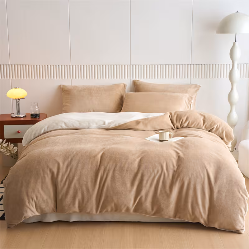 Velvet Reversible Duvet Covers caraoff