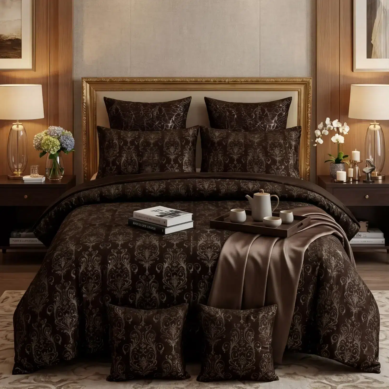 Velvet Duvet Covers t chbrown