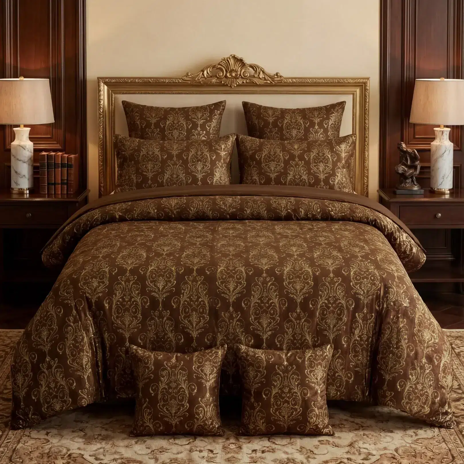 Velvet Duvet Covers t copper