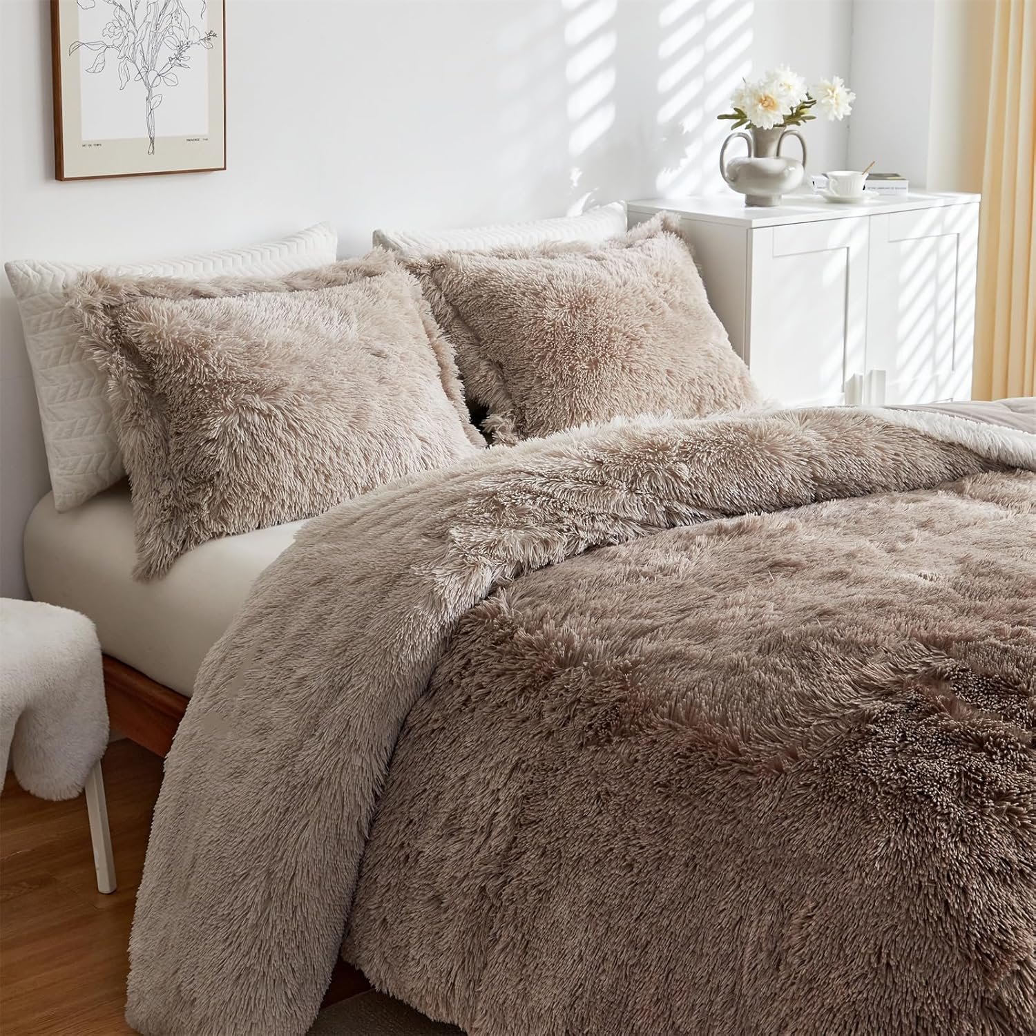 Shaggy Duvet Sets mink