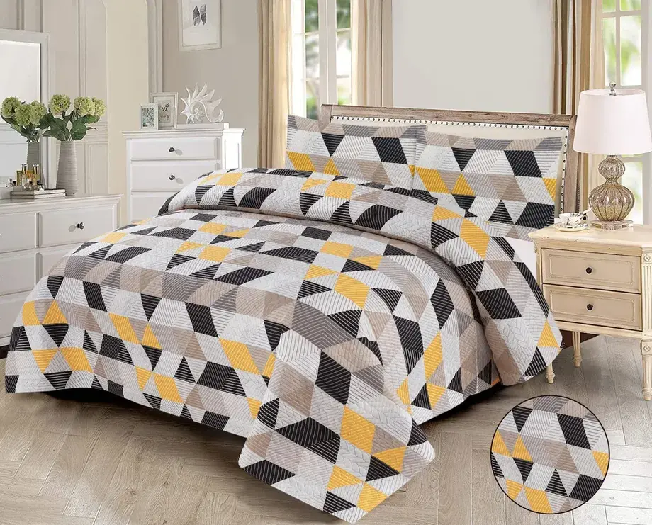 Printed Bedspreads tritone
