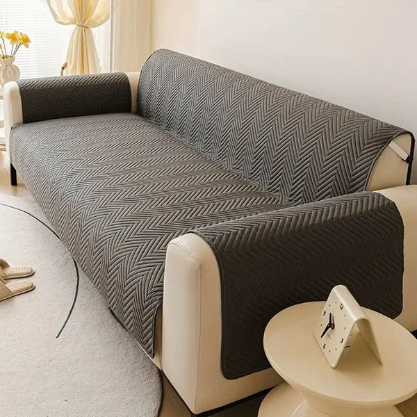 Mat Ultrasonic Sofa Covers grey