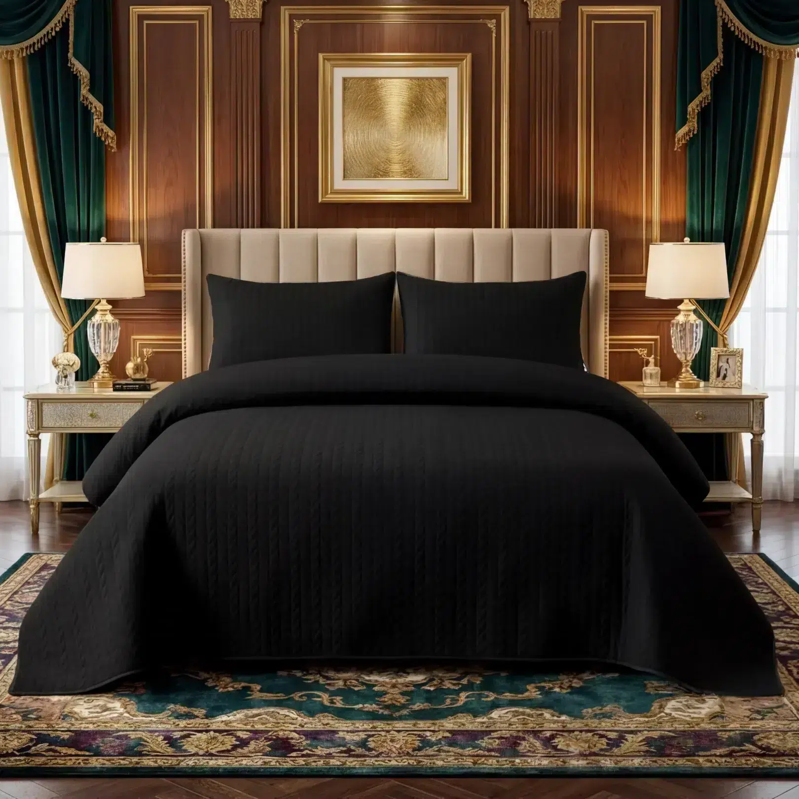 Dyed Bedspreads