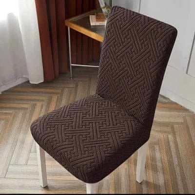 Stripe Chair Covers brown