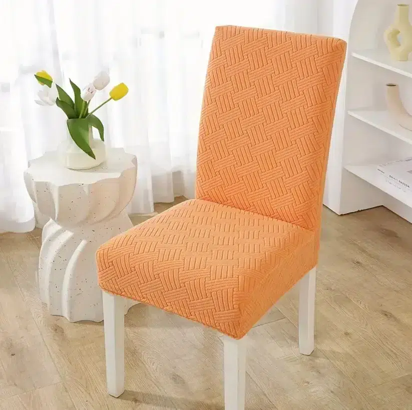 Stripe Chair Covers copperr