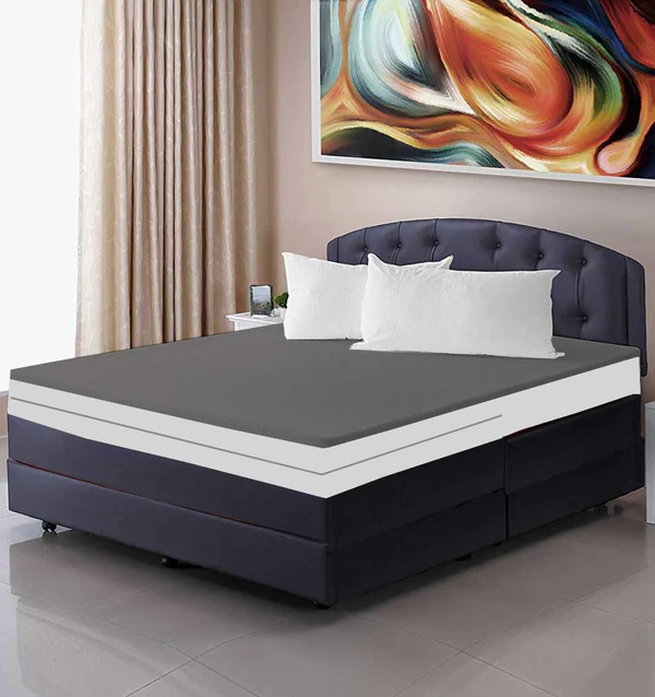 Waterproof Zipper Mattress cover grey