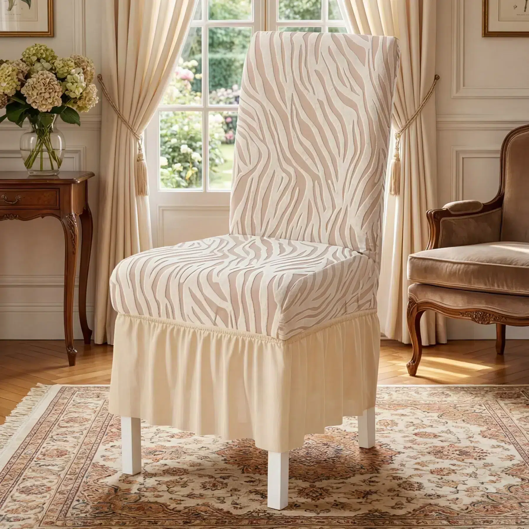 Zebra Chair Covers skin