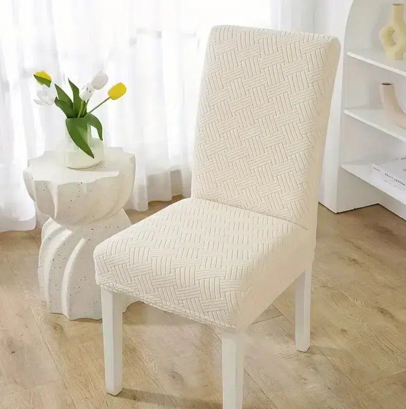 Stripe Chair Covers beige