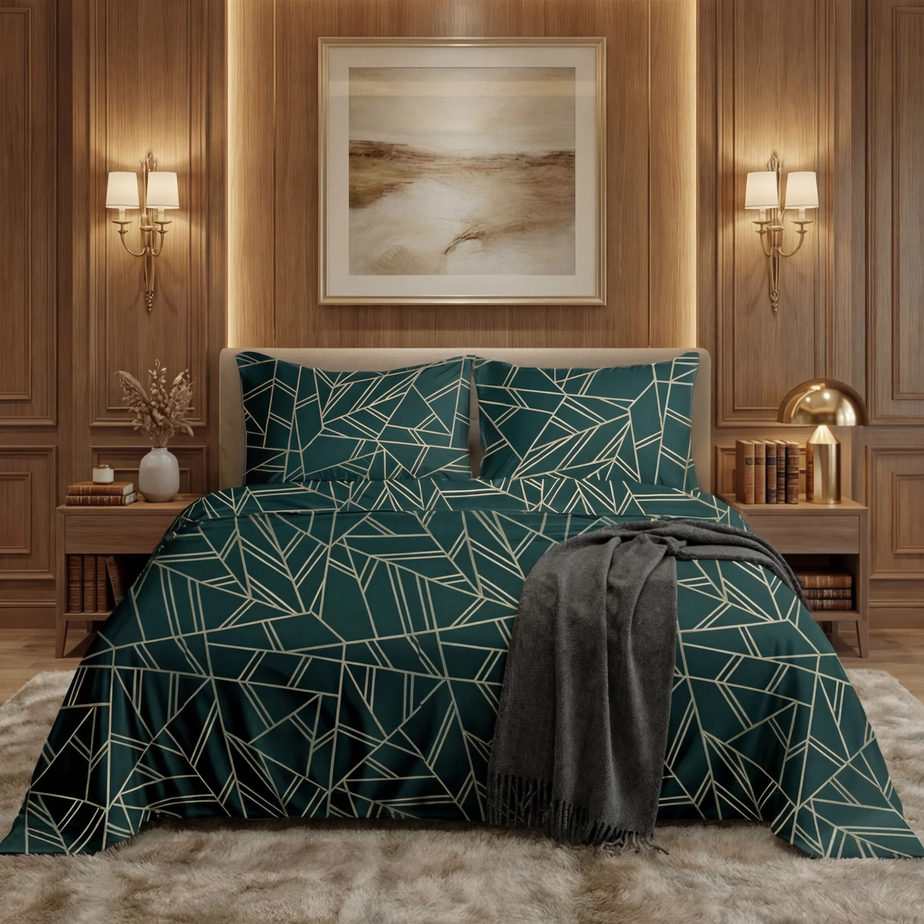 Printed Bedsheets ember