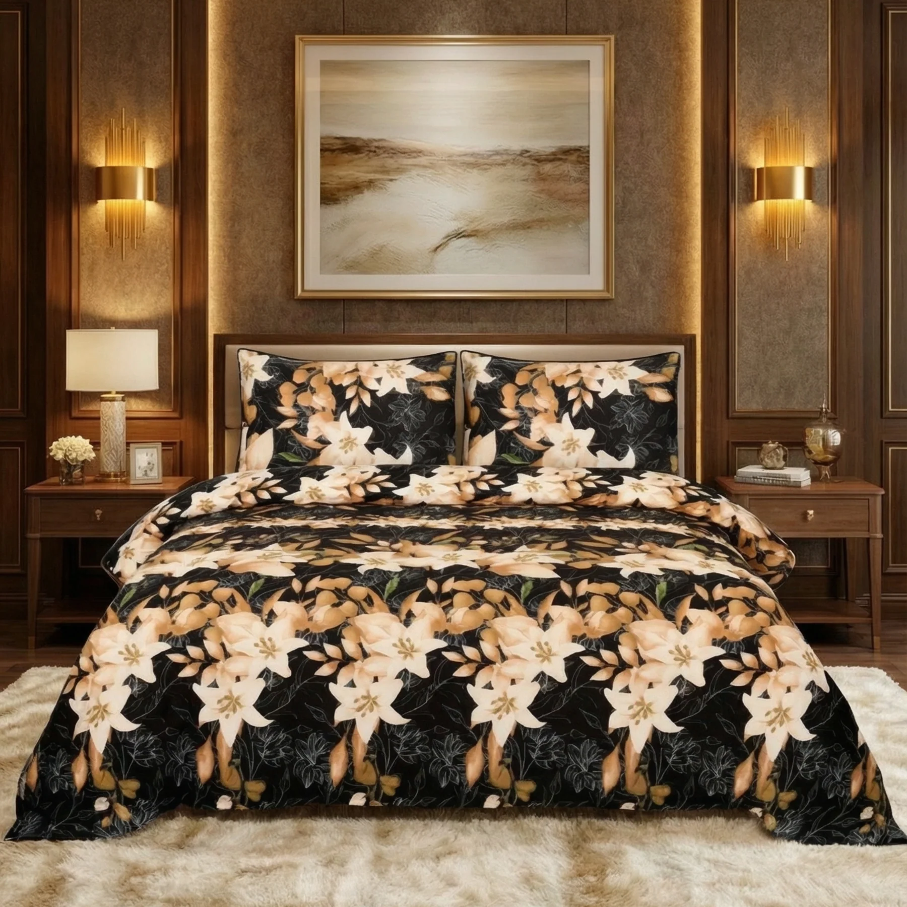 Printed Bedsheets floro