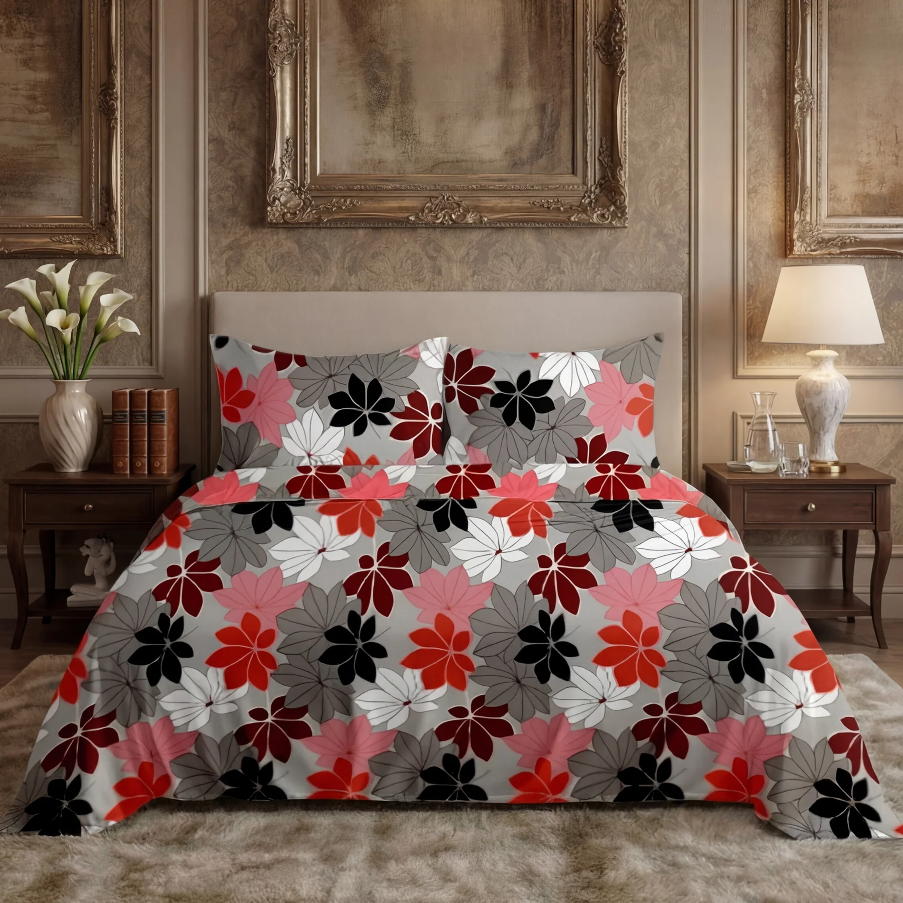 Printed Bedsheets gorge