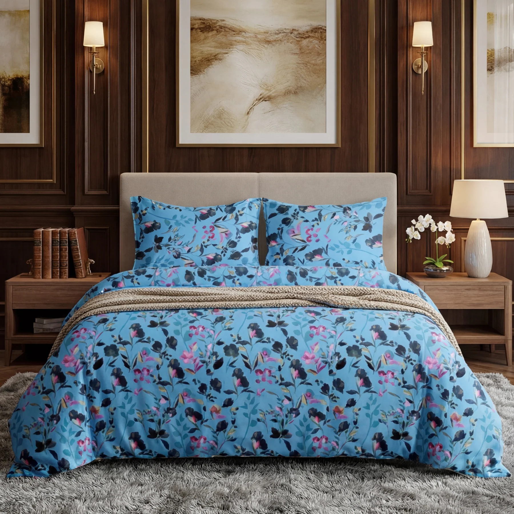 Printed Bedsheets ocean