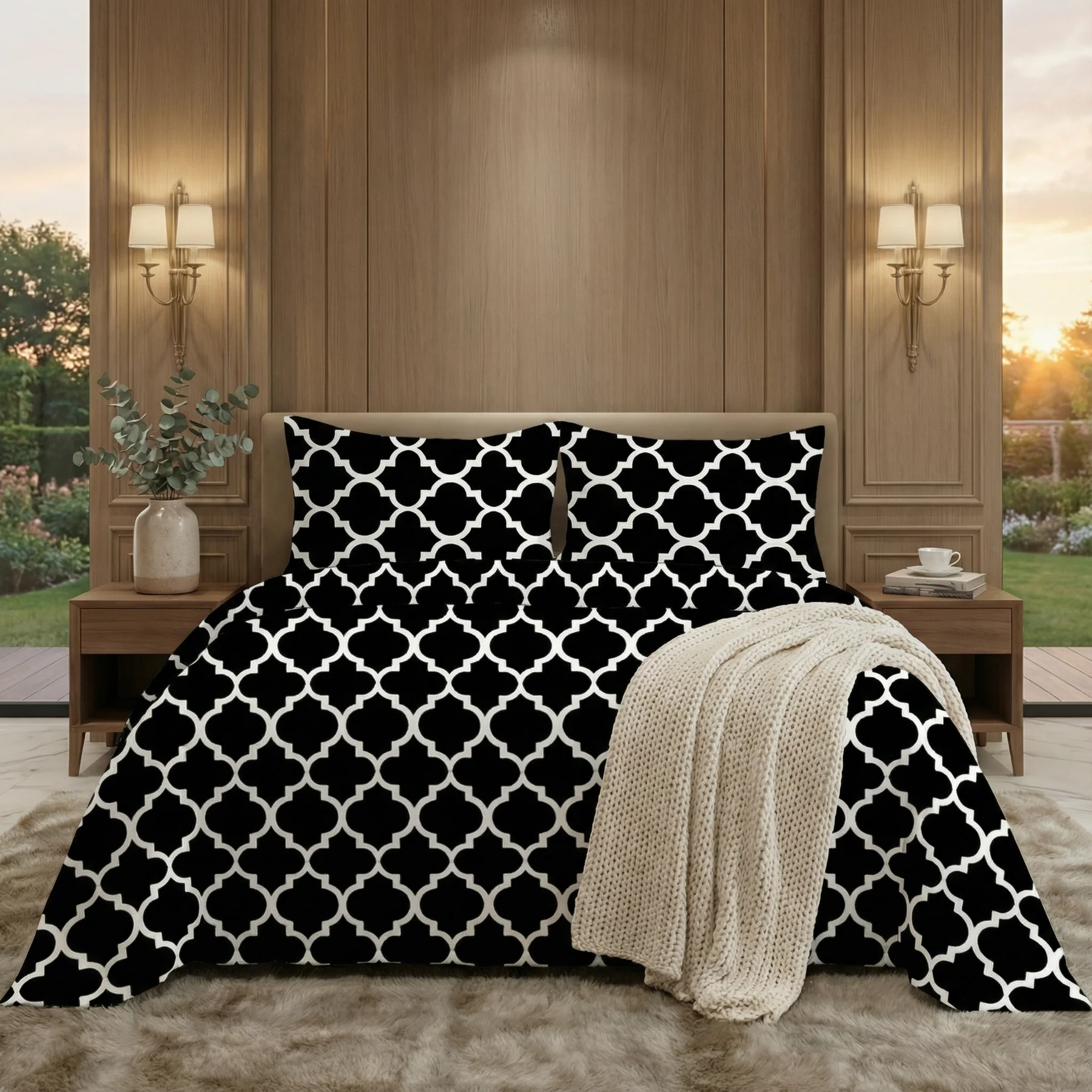 Printed Bedsheets pendora
