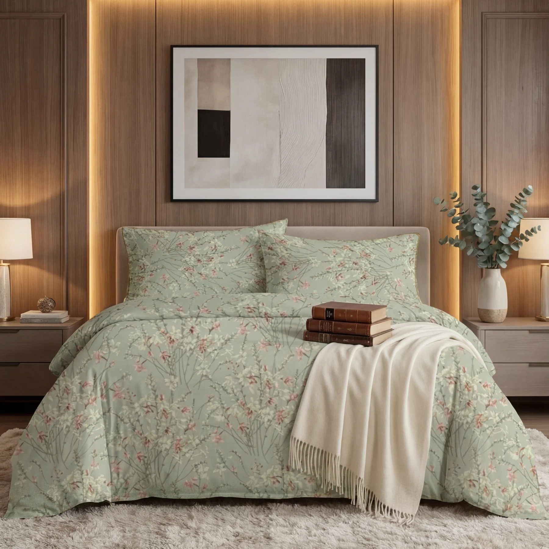 Printed Bedsheets silque
