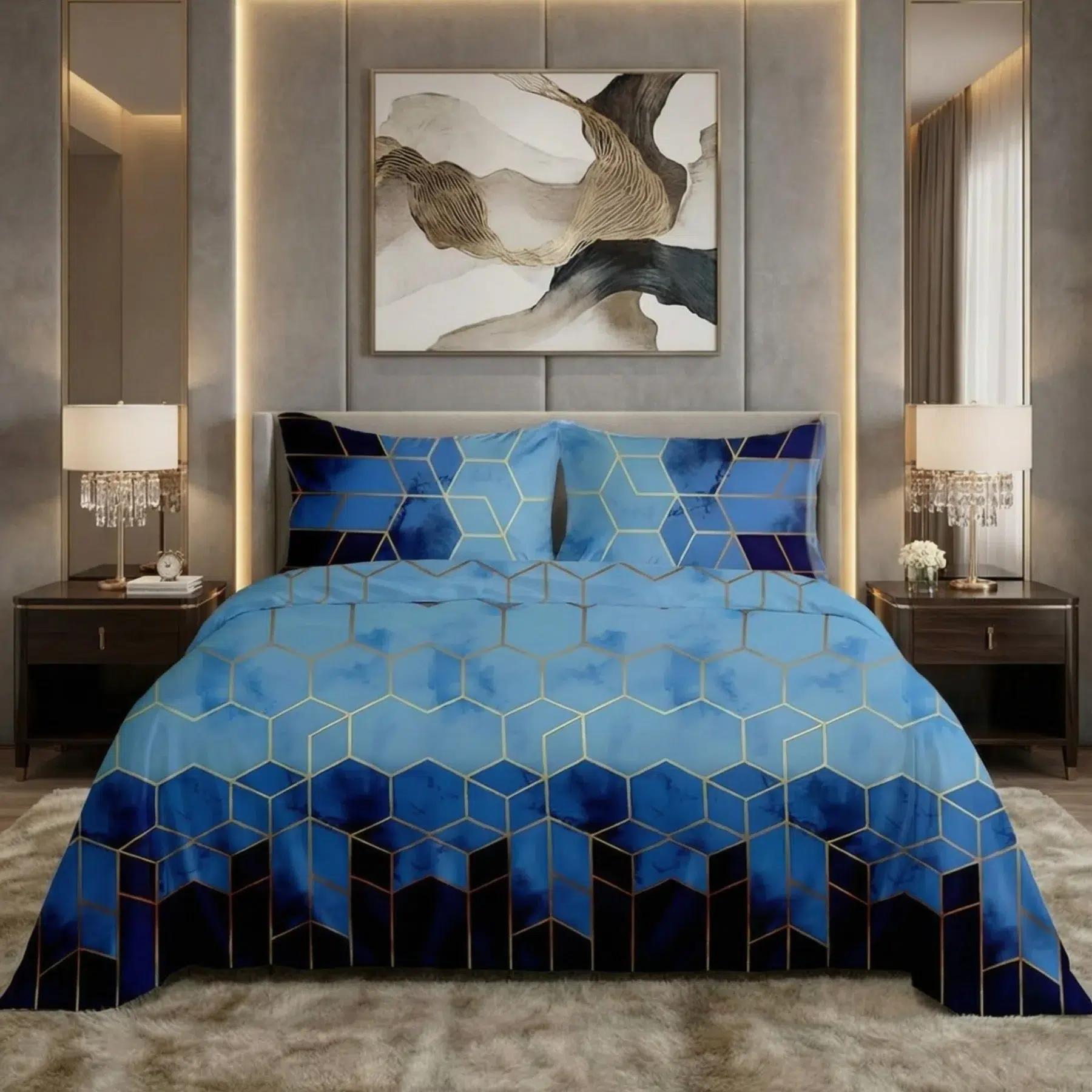 Printed Bedsheets skwhi