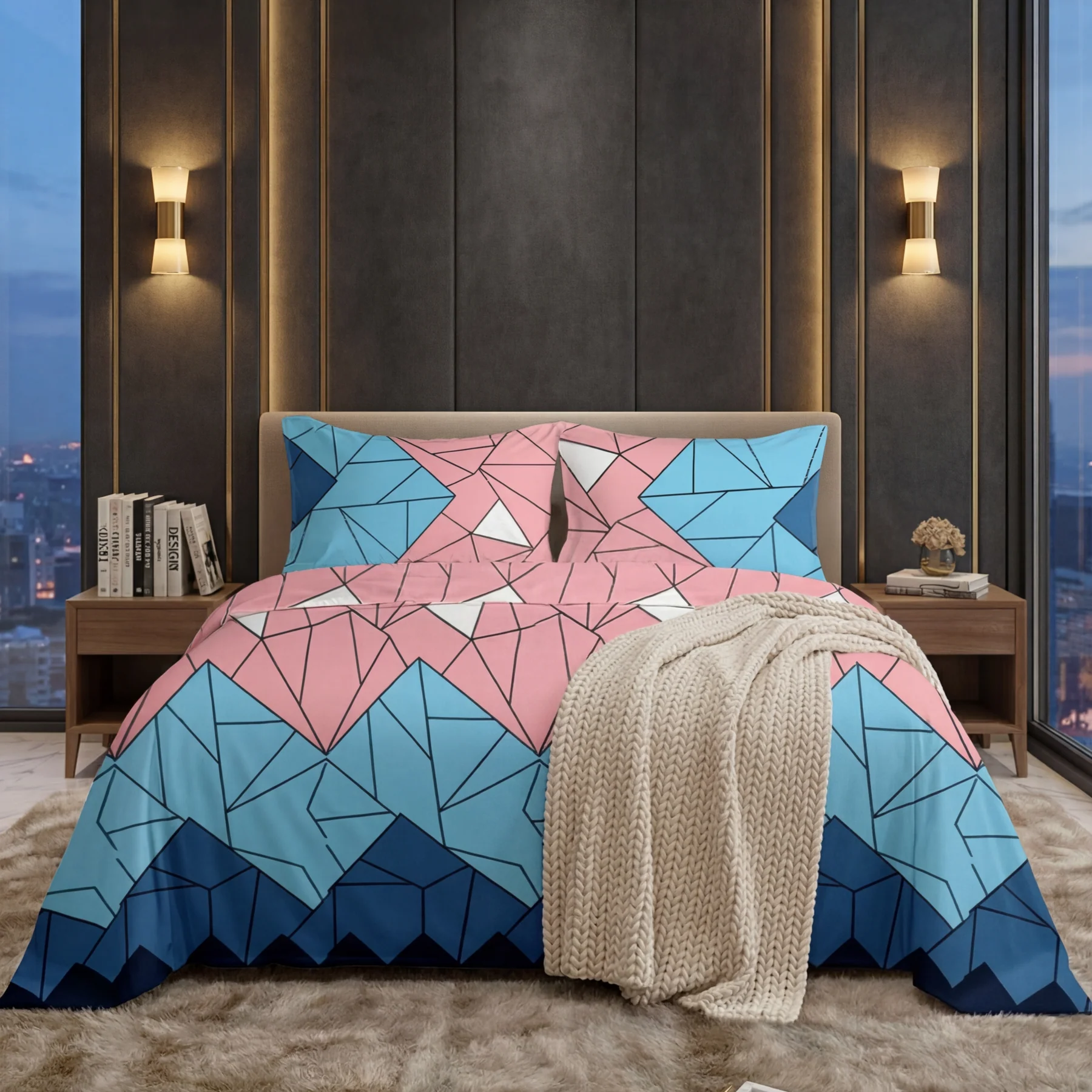 Printed Bedsheets skyways