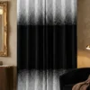 Gradient Curtains speckled black