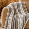 Flannel Fleece Blankets bubble silver grey white