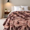 Flannel Fleece Blankets mauve