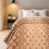 Flannel Fleece Blankets caramel