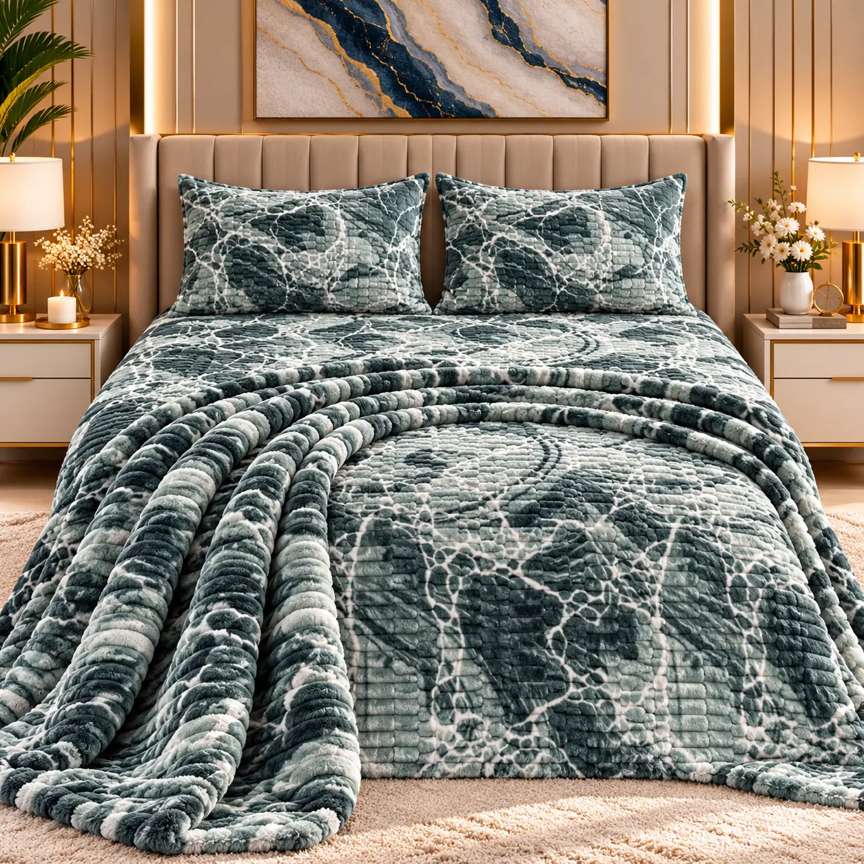 Blanket Sets jade