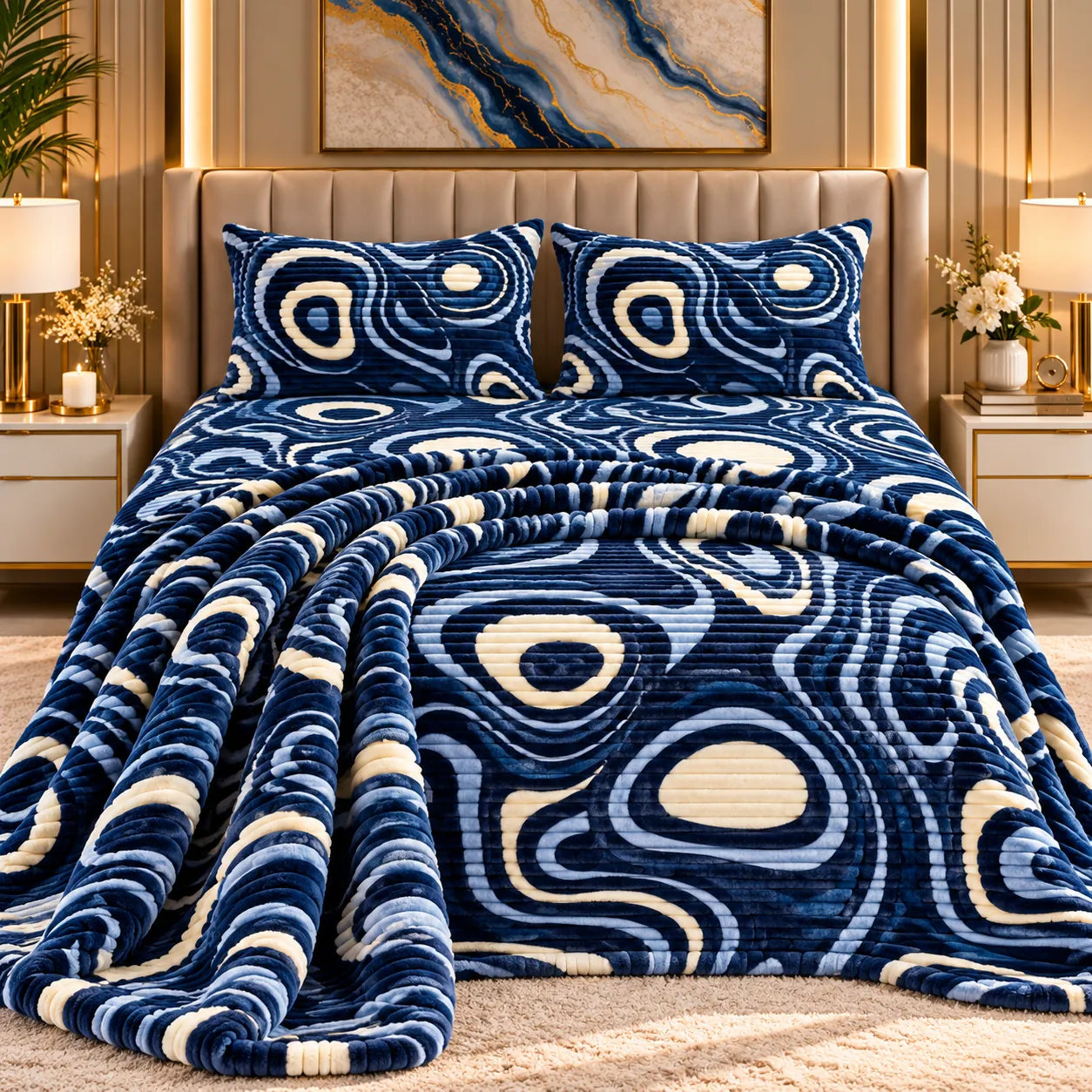 Blanket Sets sapphire noir